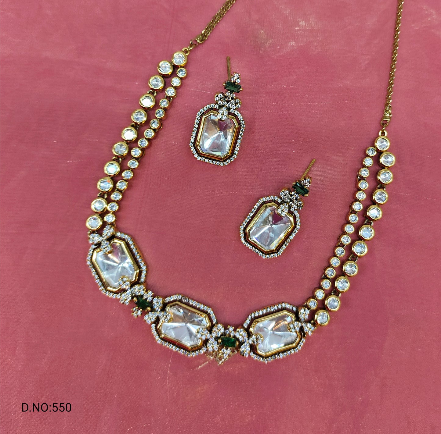 VICTORIAN MOISSANITE NECKSET