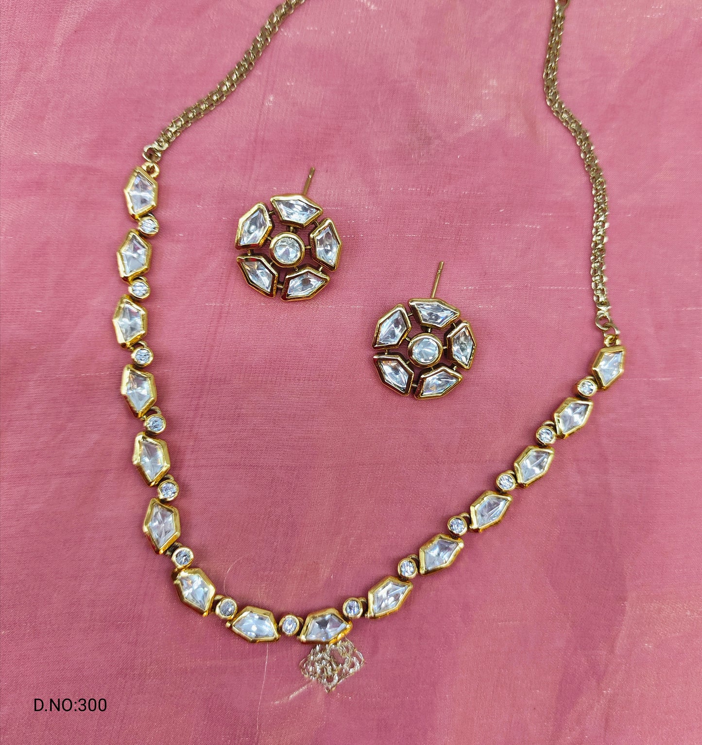 MOISSANITE SIMPLE NECKSET