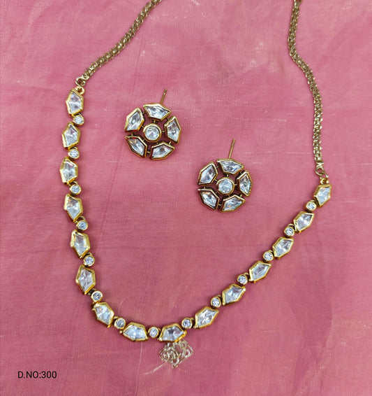MOISSANITE SIMPLE NECKSET