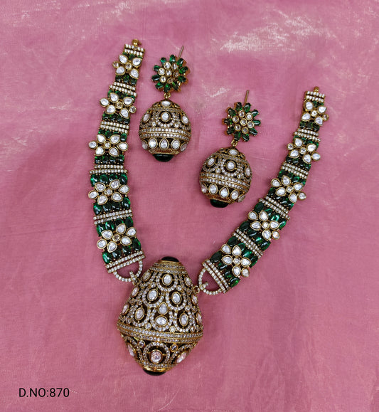 VICTORIAN MOISSANITE KANTI {ASLI}