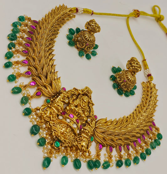 NAKSHI JADAU NECKSET