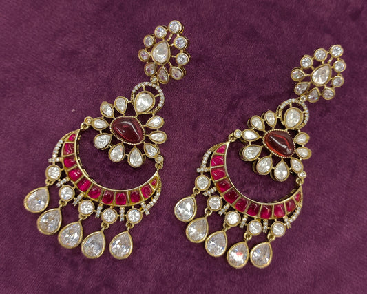 VICTORIAN MOISSANITE EARINGS