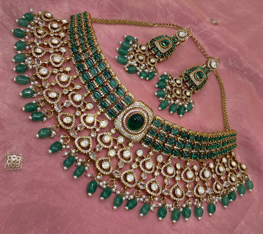 HEAVY VICTORIAN MOISSANITE CHOCKER