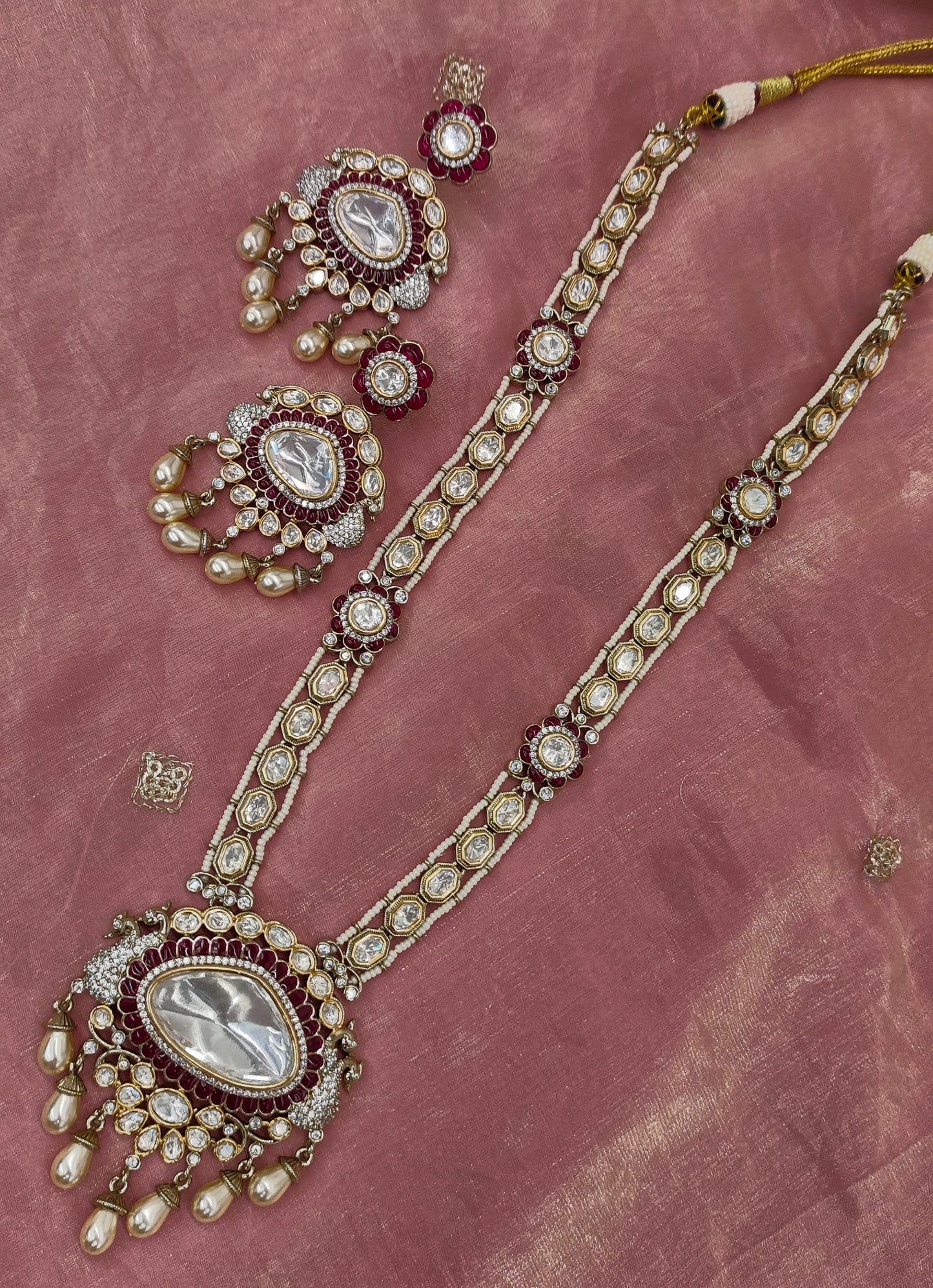 VICTORIAN MOISSANITE LONG HARAM