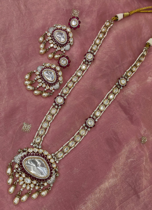 VICTORIAN MOISSANITE LONG HARAM
