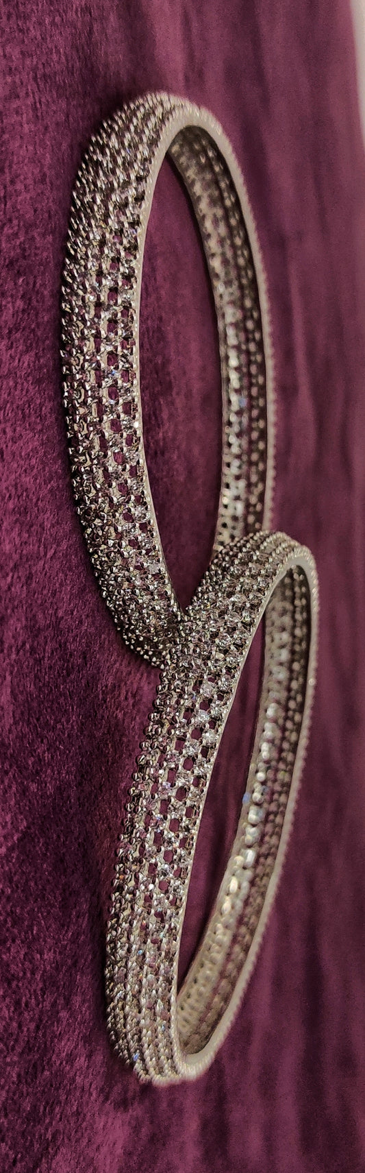 SILVER BANGLES