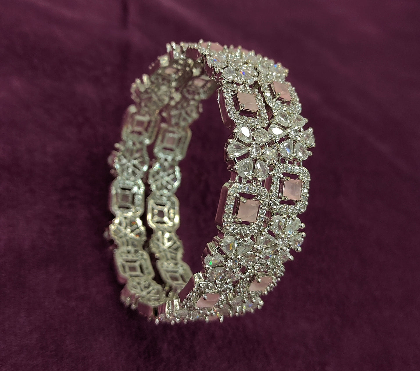 SILVER BANGLES