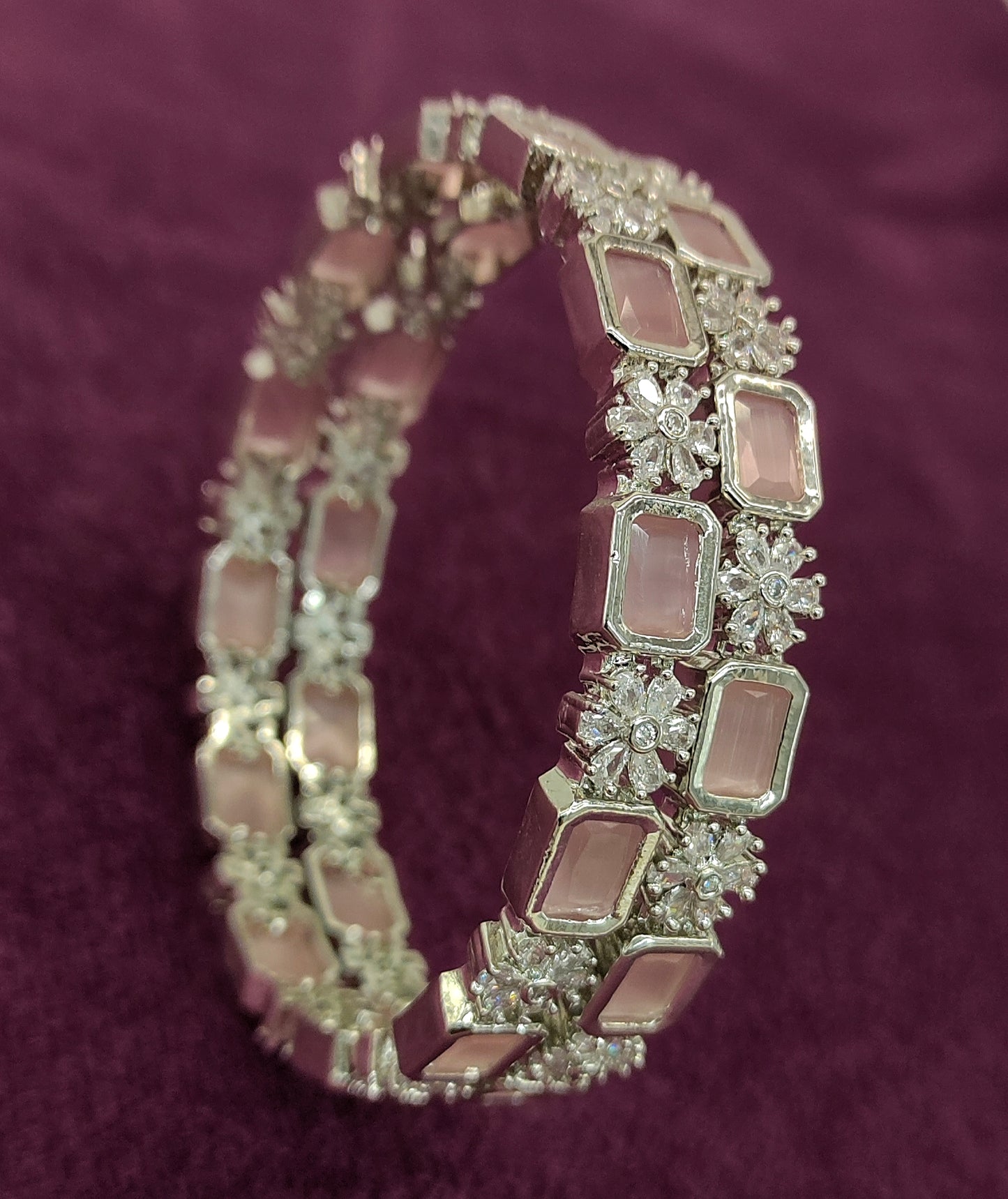 SILVER BANGLES