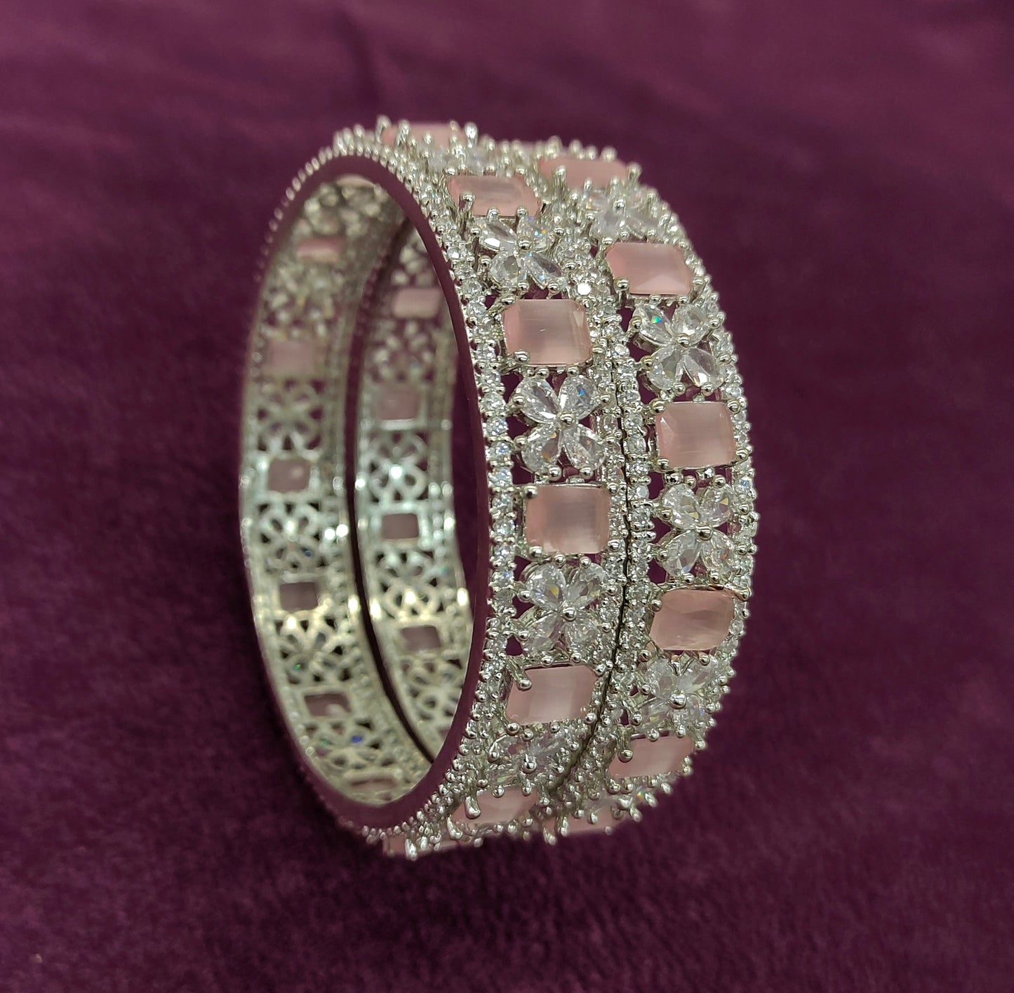 SILVER BANGLES