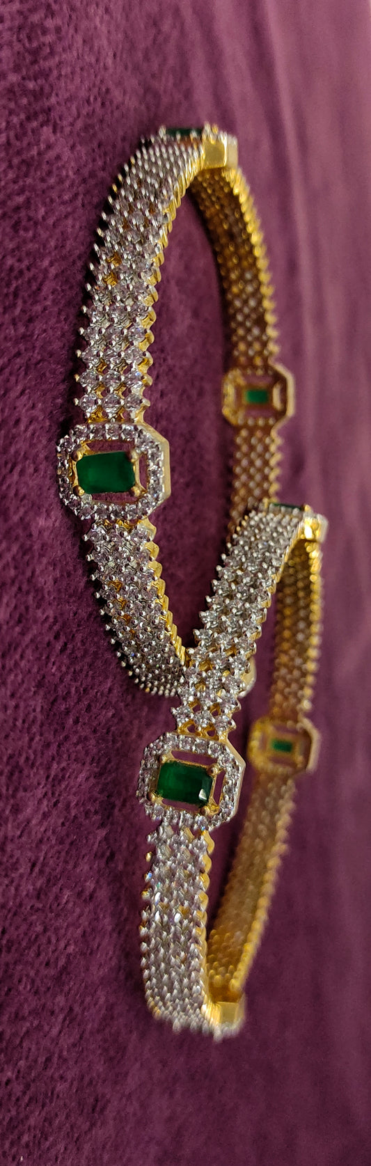 G.J SILVER BANGLES