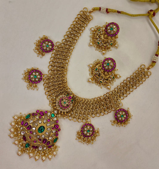 JADAU KACHORI NECKSET