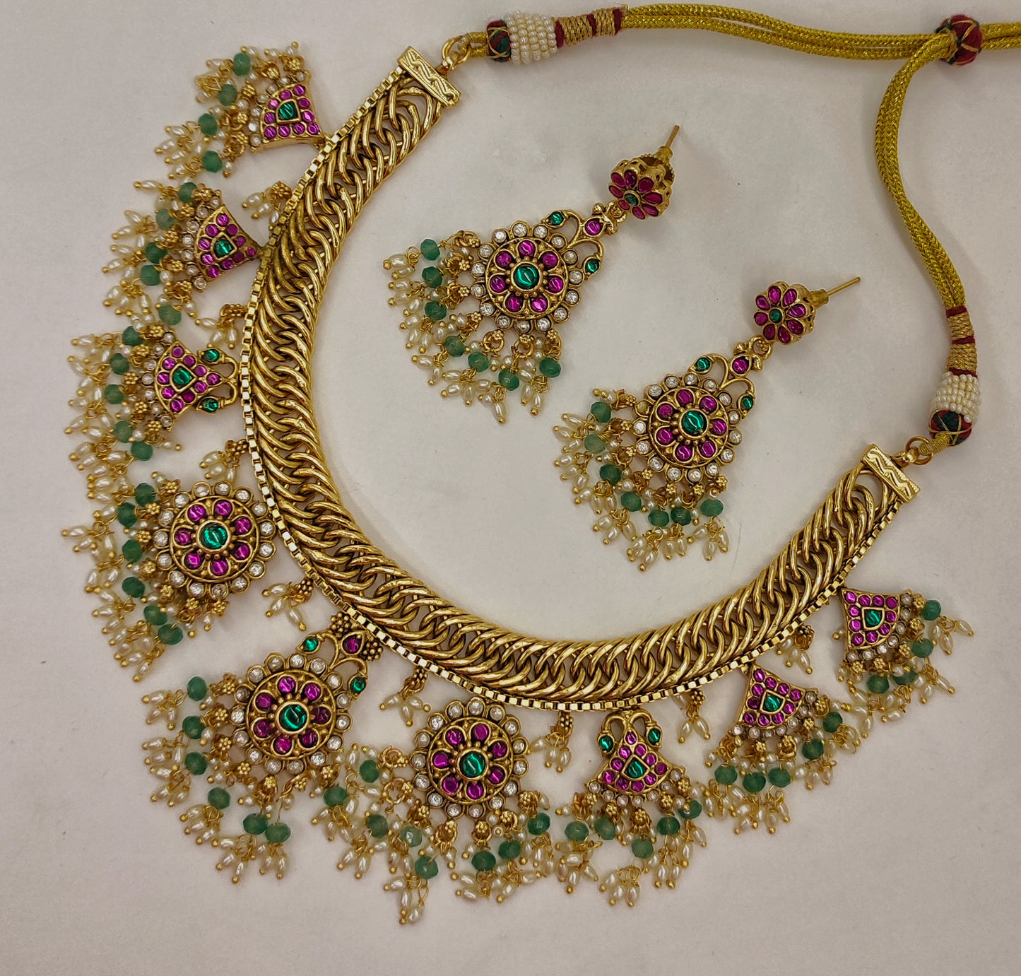 JADAU JALEBI NECKSET