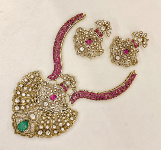 VICTORIAN MOISSANITE DESIGNER KANTI