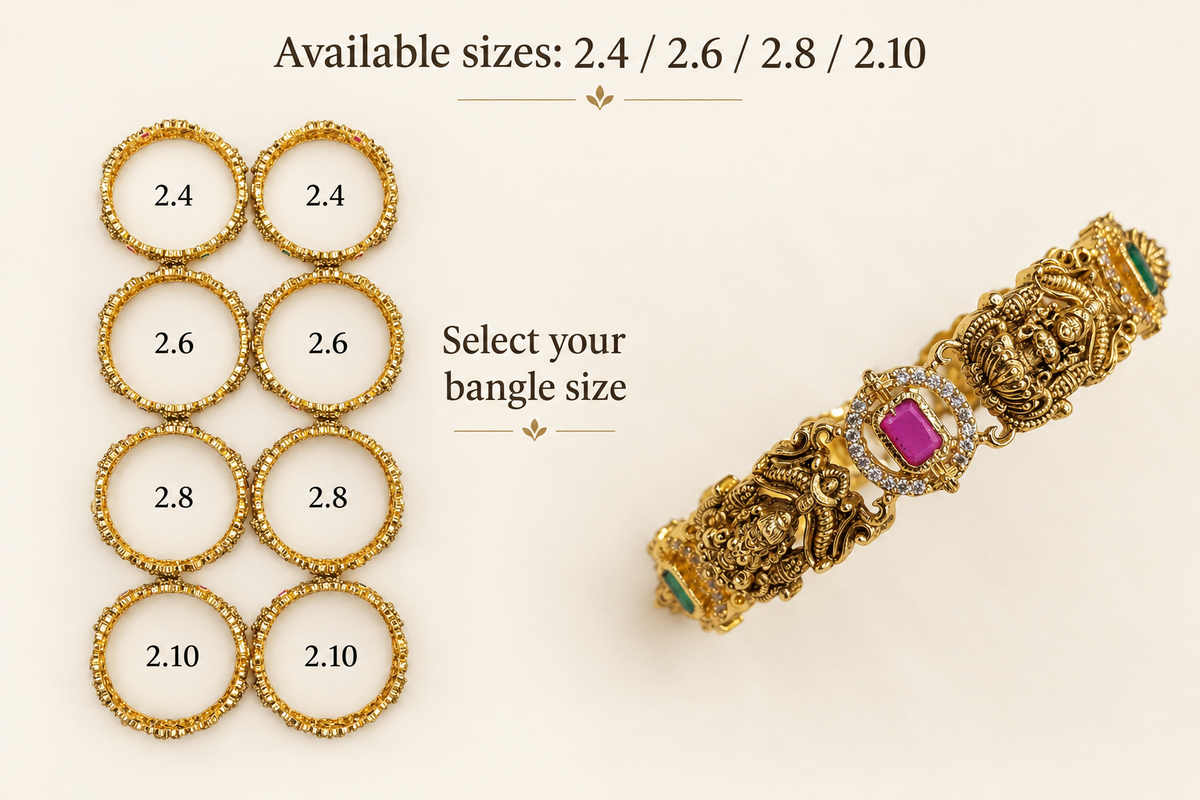 Bangle size information image