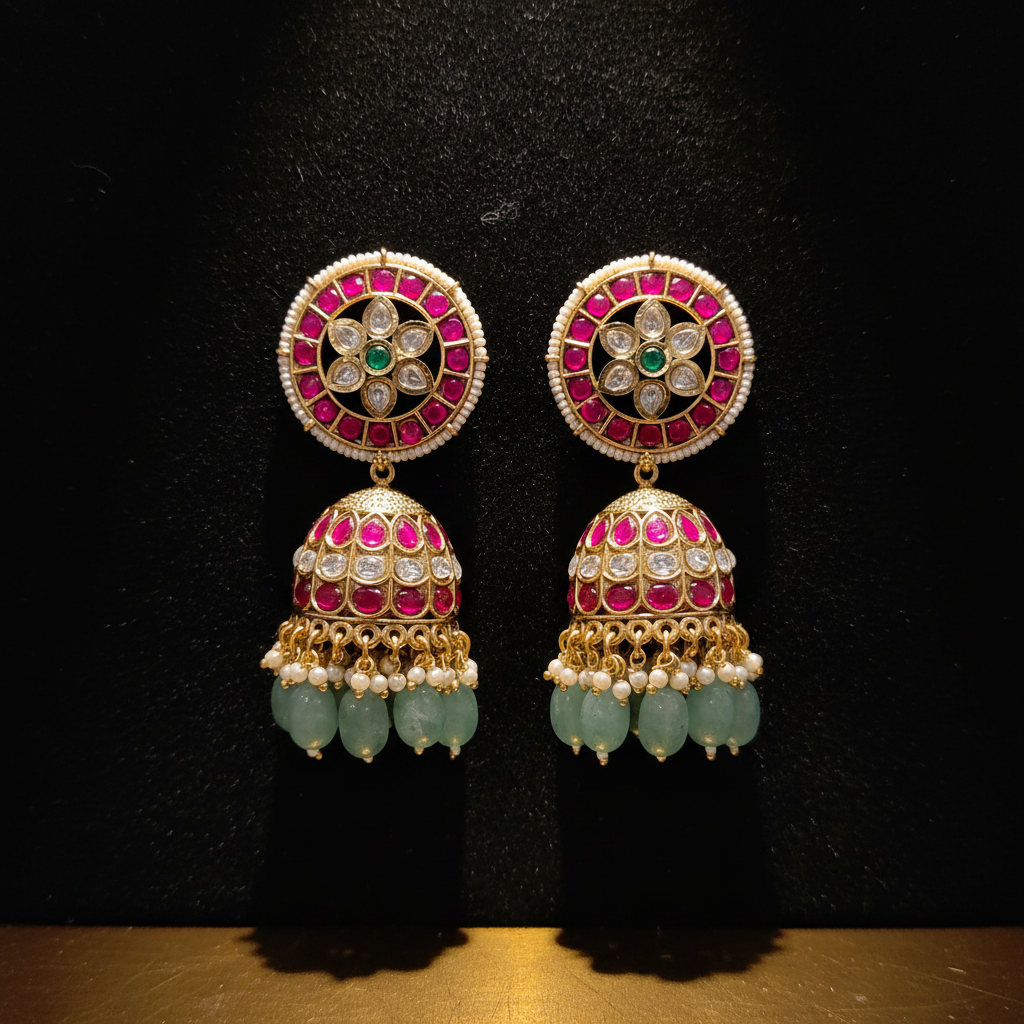 Jadau Jumka - Luxury Studio Shot