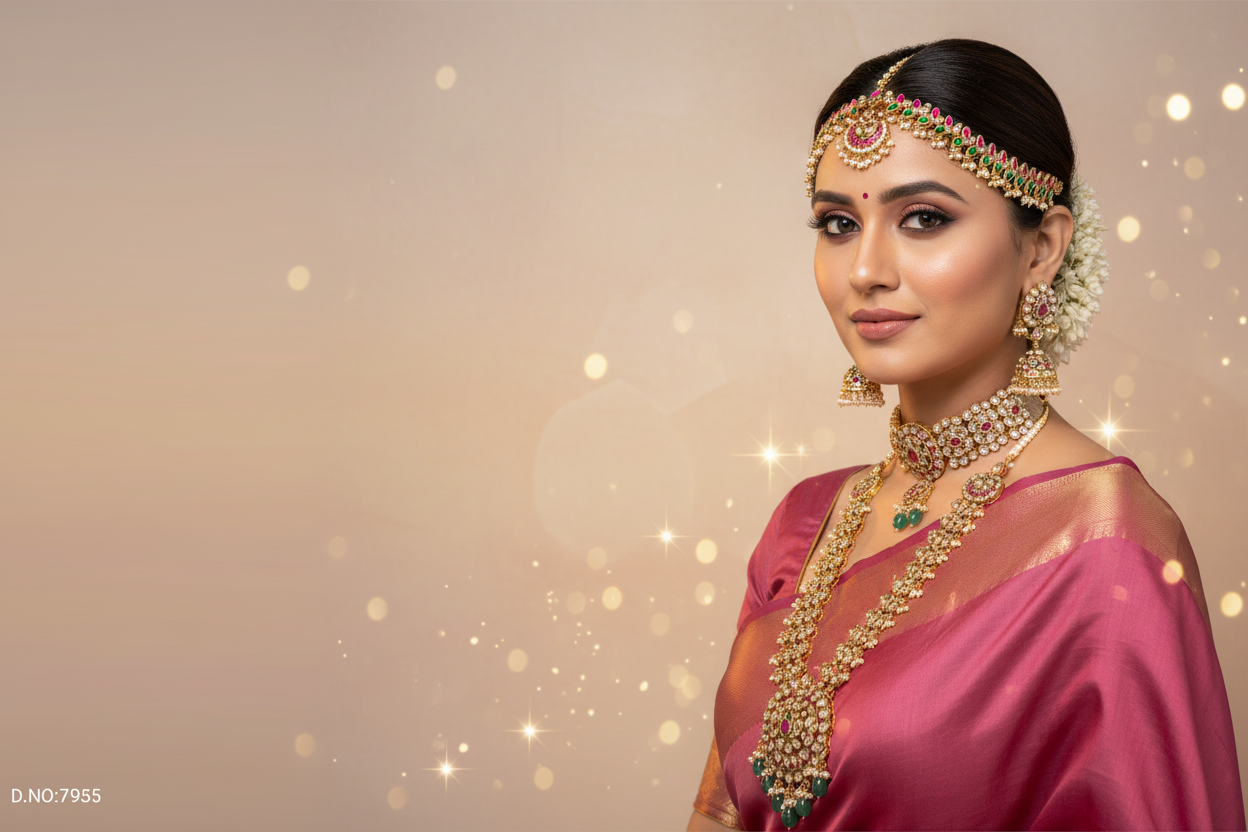 Premium Indian Jewellery Banner with Exact Products