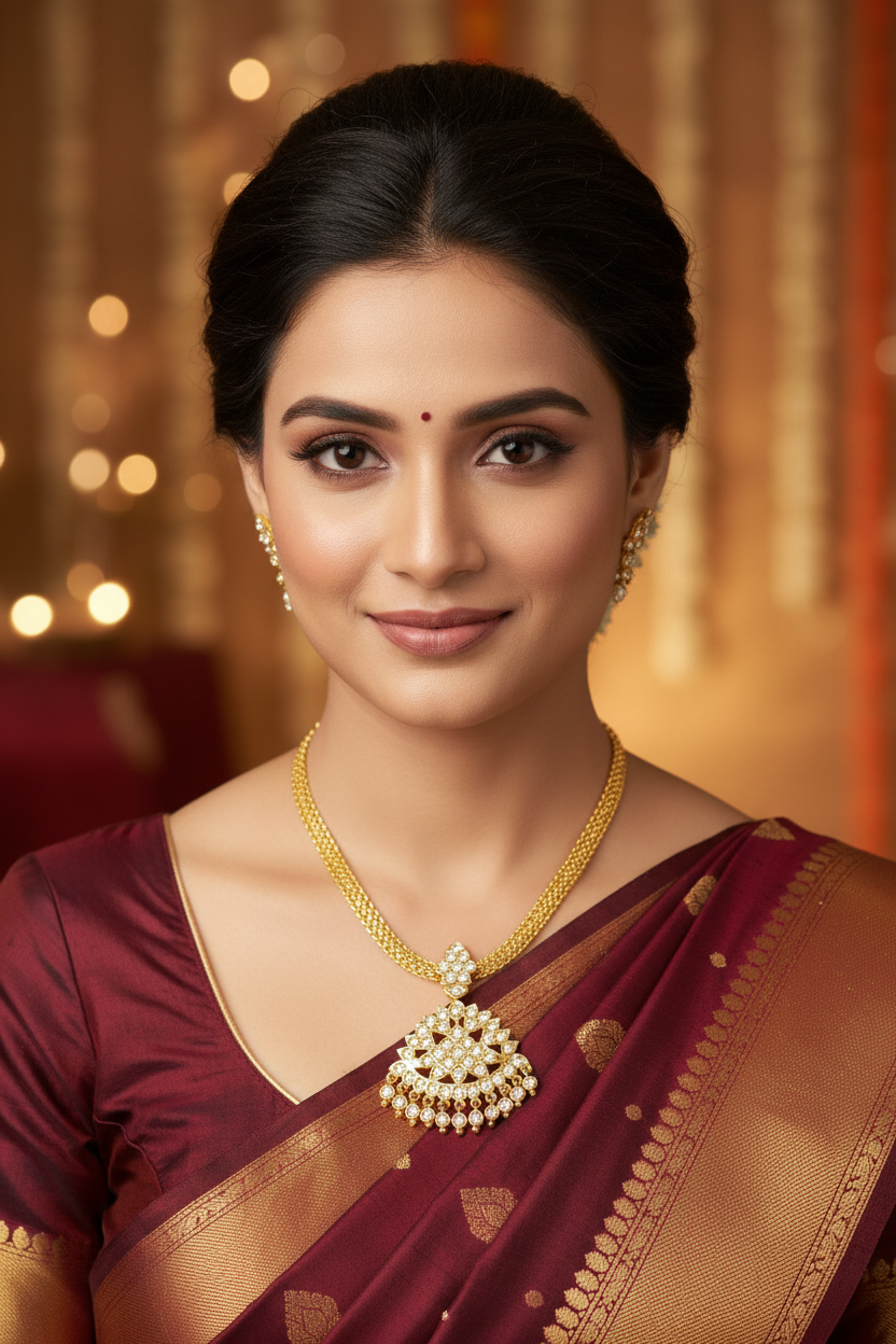 Traditional Festive Look - Corrected Size